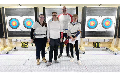 Les Archers débutants brillent lors de leur première compétition