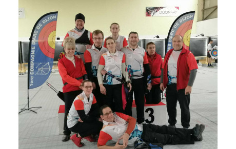 Les Archers Auxonnais en force à Dijon pour une soirée mémorable !